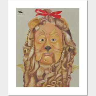 The Cowardly Lion Posters and Art